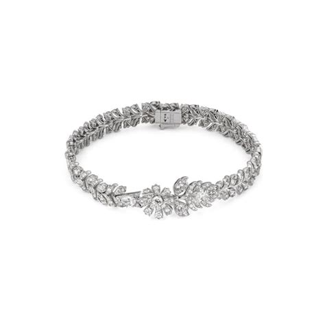 Gucci Gucci Flora 18ct White Gold Diamond Bracelet 